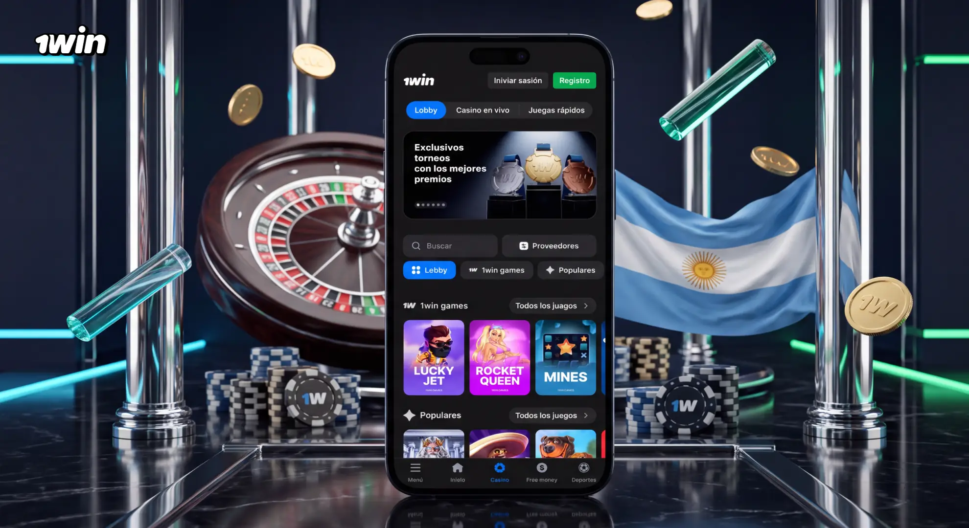 ¿Qué ofrece 1Win Casino?